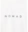 【NOMAD】ベアポンチ ロゴ 長袖Tシャツ