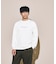 【NOMAD】ベアポンチ ロゴ 長袖Tシャツ