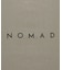【NOMAD】ベアポンチ ロゴ 長袖Tシャツ