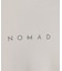 【NOMAD】ベアポンチ ロゴ 長袖Tシャツ