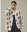 【TOWNCRAFT 】PRINTED POLO CARDIGAN/ポロカーディ