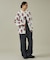 【TOWNCRAFT 】PRINTED POLO CARDIGAN/ポロカーディ