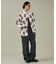 【TOWNCRAFT 】PRINTED POLO CARDIGAN/ポロカーディ