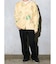 【TOWNCRAFT 】PRINTED POLO CARDIGAN/ポロカーディ