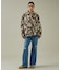 【PENNY‘S】PRINTED ENGINEER SHORT JACKET/ミ