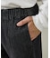 【DICKIES / ディッキーズ】TCツイル/デニム ワイドストレートパンツ（