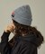 【NANGA/ナンガ】BOX LOGO BULKY BEANIE/ビーニー/ニッ