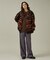 【PENNEYS/ぺニーズ】TIGER PATTERN SHAGGY CARDI