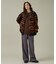 【PENNEYS/ぺニーズ】TIGER PATTERN SHAGGY CARDI