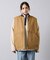 【POLER/ポーラー】DUCK CANVAS VEST/中綿/ユニセックス【W
