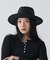【RUBEN/ルーベン】STRAW LONGBRIM CODEHAT/ストローロ