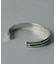 【UNISEX】CENTER LINE NARROW BANGLE / センター