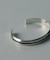 【UNISEX】CENTER LINE NARROW BANGLE / センター