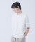 KNIT COLLAR コットンポンチ クルーネック半袖Tシャツ / リラックス
