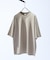 KNIT COLLAR コットンポンチ クルーネック半袖Tシャツ / リラックス