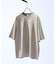 KNIT COLLAR コットンポンチ クルーネック半袖Tシャツ / リラックス