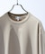 KNIT COLLAR コットンポンチ クルーネック半袖Tシャツ / リラックス