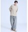 KNIT COLLAR コットンポンチ クルーネック半袖Tシャツ / リラックス