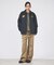 【TAION / タイオン】NON DOWN REVERSIBLE VET BL