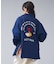 【TAION / タイオン】NON DOWN REVERSIBLE VET BL