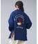 【TAION / タイオン】NON DOWN REVERSIBLE VET BL