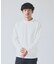 【SMART CLOSET/WEB限定】抗菌防臭 ポンチモックネック 長袖Tシャ