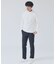 【SMART CLOSET/WEB限定】抗菌防臭 ポンチモックネック 長袖Tシャ