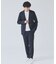 【SMART CLOSET/WEB限定】抗菌防臭 ポンチモックネック 長袖Tシャ
