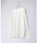 【SMART CLOSET/WEB限定】抗菌防臭 ポンチモックネック 長袖Tシャ