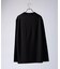 【SMART CLOSET/WEB限定】抗菌防臭 ポンチモックネック 長袖Tシャ