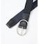 【ABAHOUSE　les essentiels】リバーシブルゴムメッシュベルト