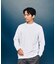 【SMART CLOSET】シルキータッチ モックネック 長袖Tシャツ