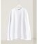 【SMART CLOSET】シルキータッチ モックネック 長袖Tシャツ