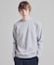 【SMART CLOSET】シルキータッチ モックネック 長袖Tシャツ