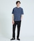 シュリンク天竺 クルーネック半袖Tシャツ