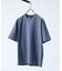 シュリンク天竺 クルーネック半袖Tシャツ