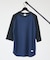 【JEMORGAN /ジェーイーモーガン 】ワッフルラグランスリーブ７分袖Tシャ