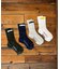 【WEEKENDER/ウィークエンダー】ロゴソックス / 靴下 / SOCKS