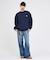 【KELTY / ケルティ】フロッキーバックロゴプリントスウェット/ ユニセック