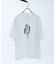 アブストラクト グラフィック プリントTシャツ / オーバーサイズ