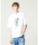 アブストラクト グラフィック プリントTシャツ / オーバーサイズ