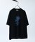アブストラクト グラフィック プリントTシャツ / オーバーサイズ