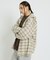 【NANGA / ナンガ】GRID TARTAN FIELD HOOD SHIR