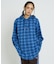 【NANGA / ナンガ】GRID TARTAN FIELD HOOD SHIR