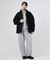 【+phenix / プラスフェニックス】CVC SWEAT WIDE PANT