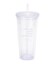 ダブルウォールクリアタンブラー：650ml