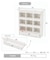 《WEB限定再入荷》ドロワー付きコレクションラック／choupinet