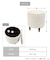 《WEB限定商品》脚付きラウンド収納スツール／French Vintage