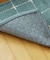 レトロチェックジャガードマット：50×80cm／starburst