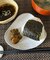 美濃焼おむすび皿／新米が主役